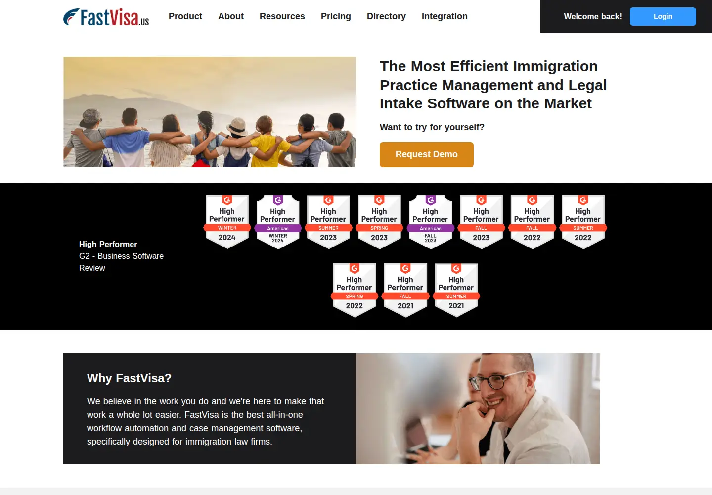 Screenshot of fastvisa.us