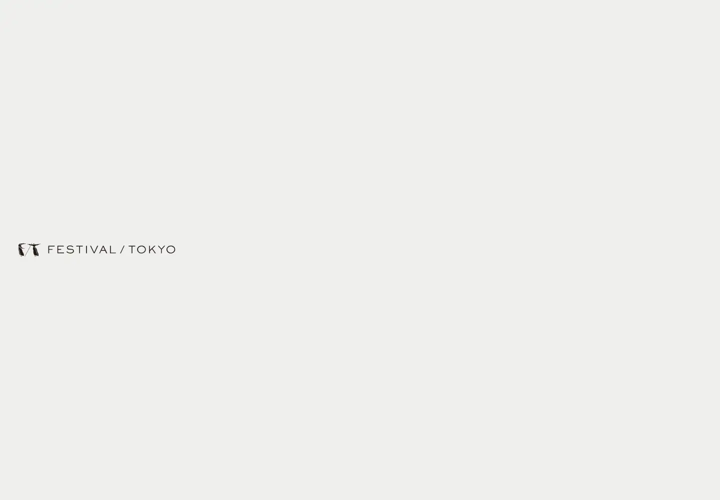 Captured homepage of festival-tokyo.jp in the current scan