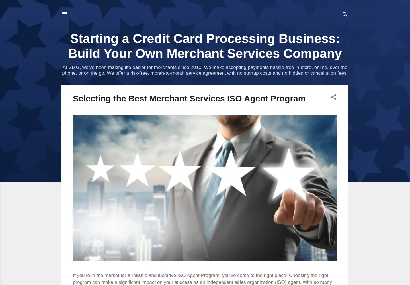 Screenshot of isoapply.com