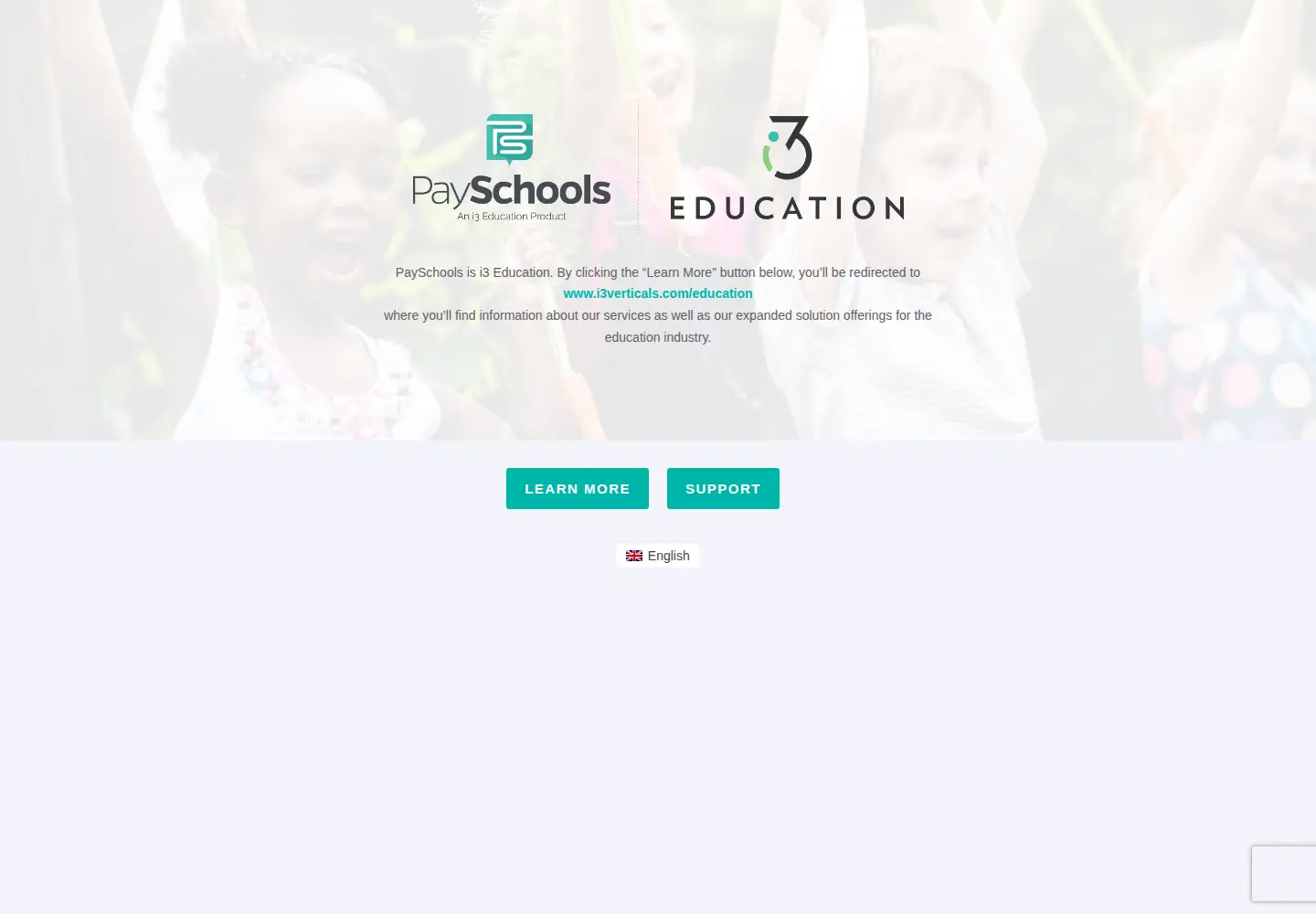 Captured homepage of payschools.com in the current scan