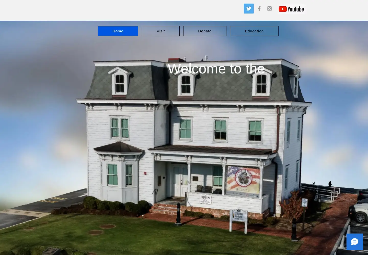 Screenshot of tthomasfortuneculturalcenter.org