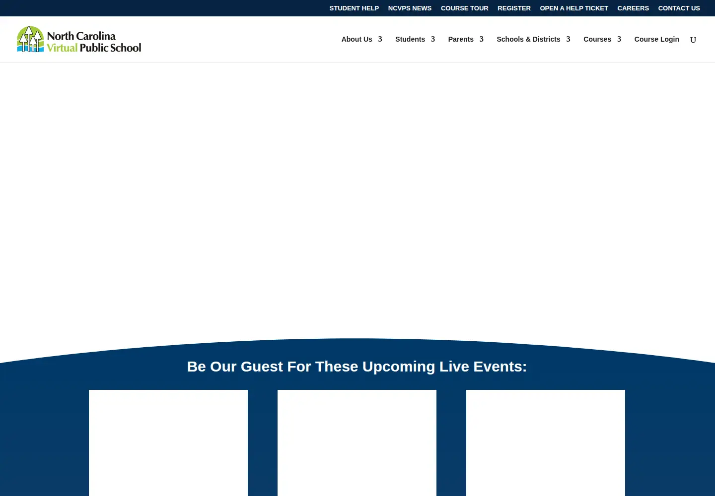 Screenshot of ncvps.org