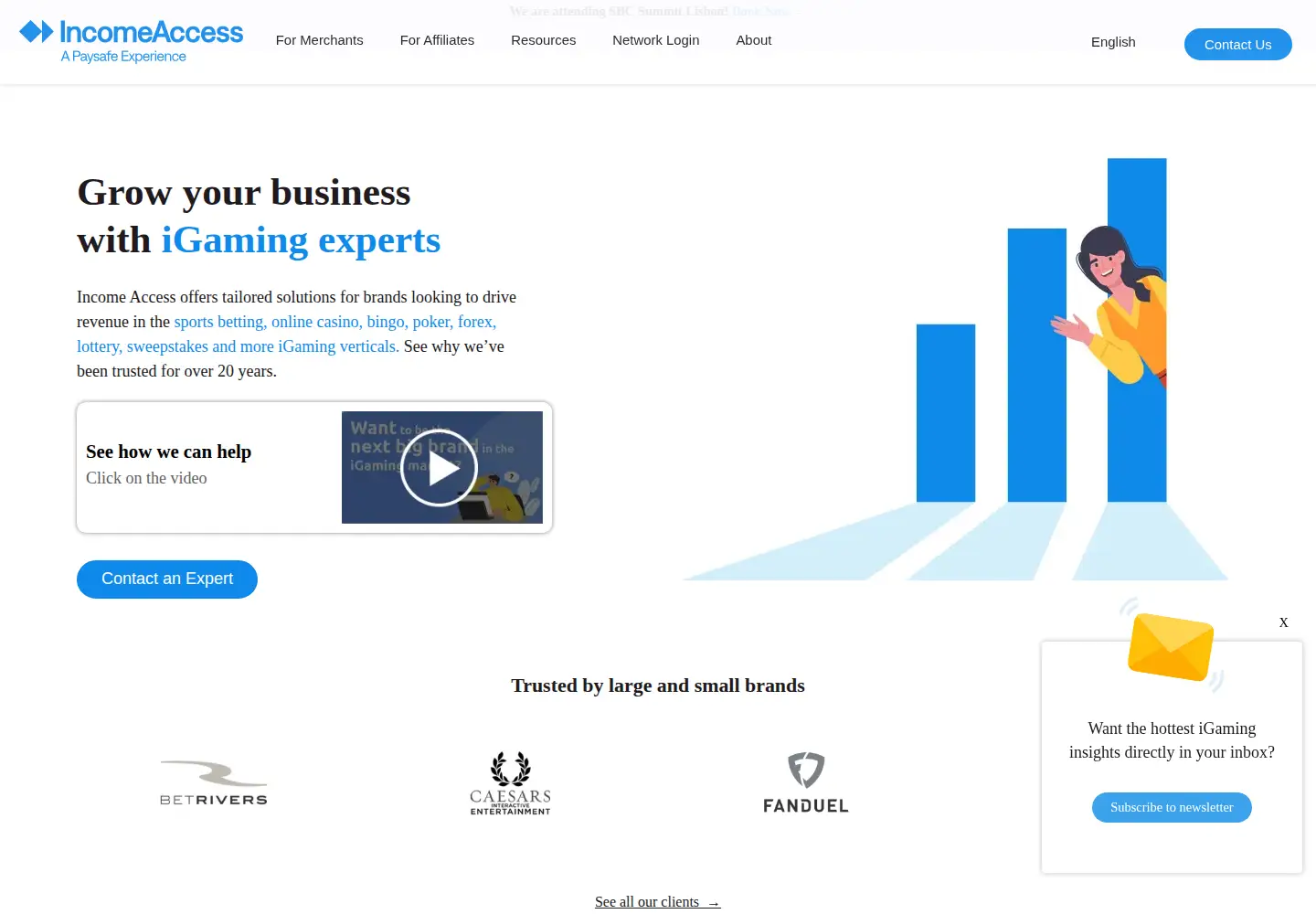 Screenshot of incomeaccess.com