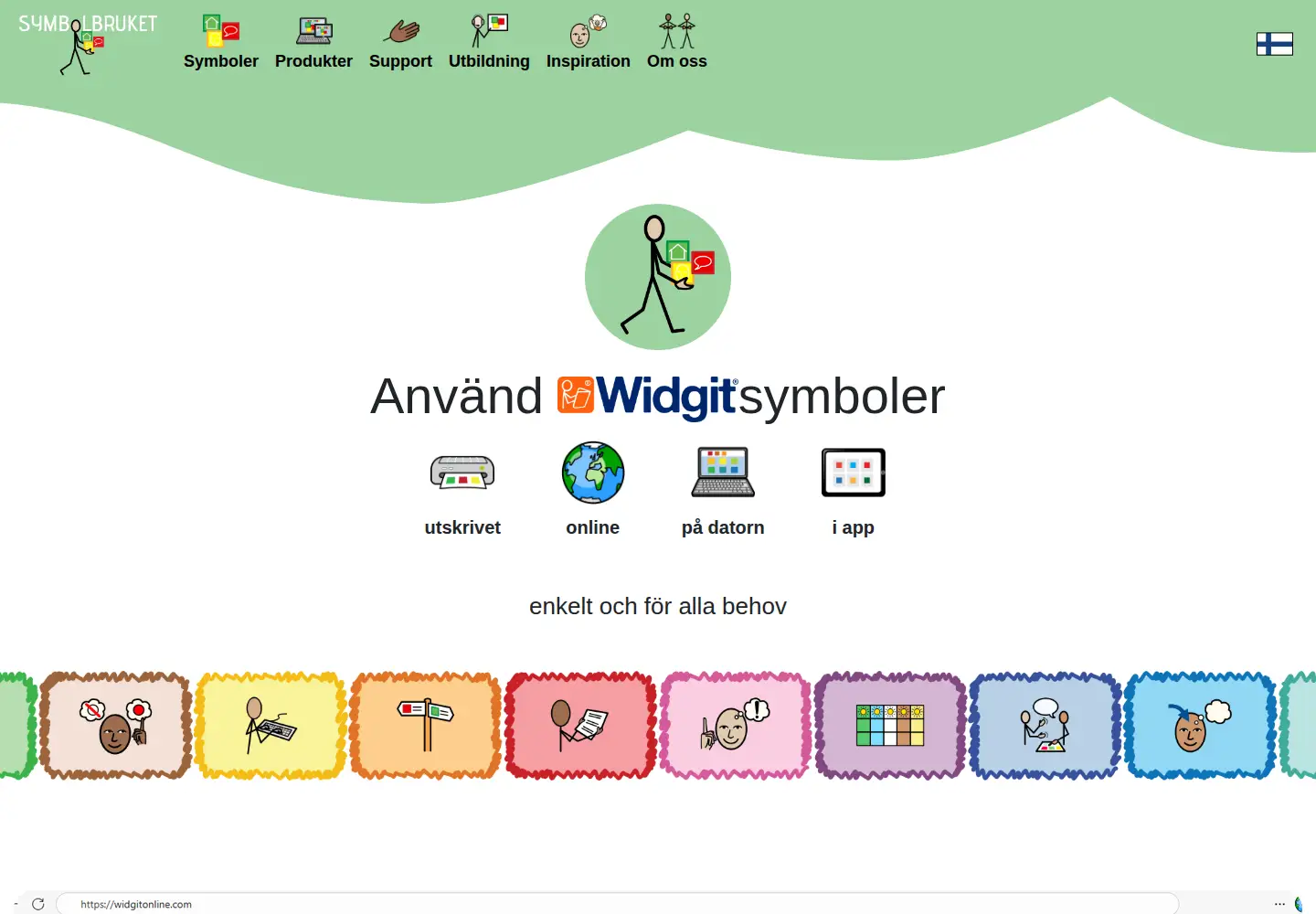 Screenshot of symbolbruket.se
