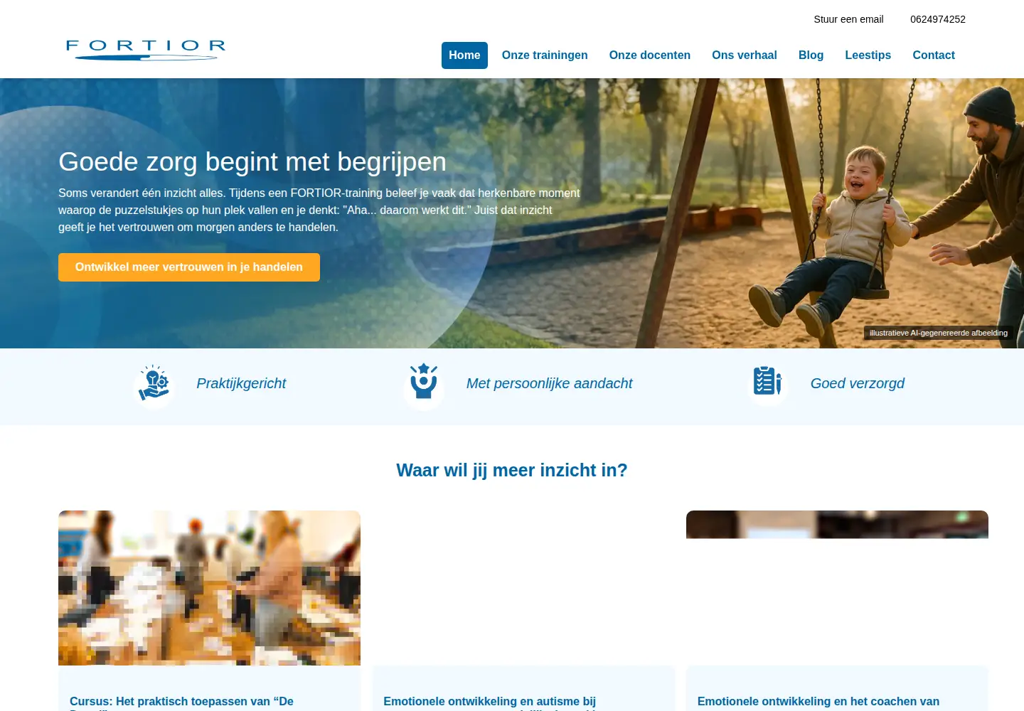 Screenshot of fortior.info