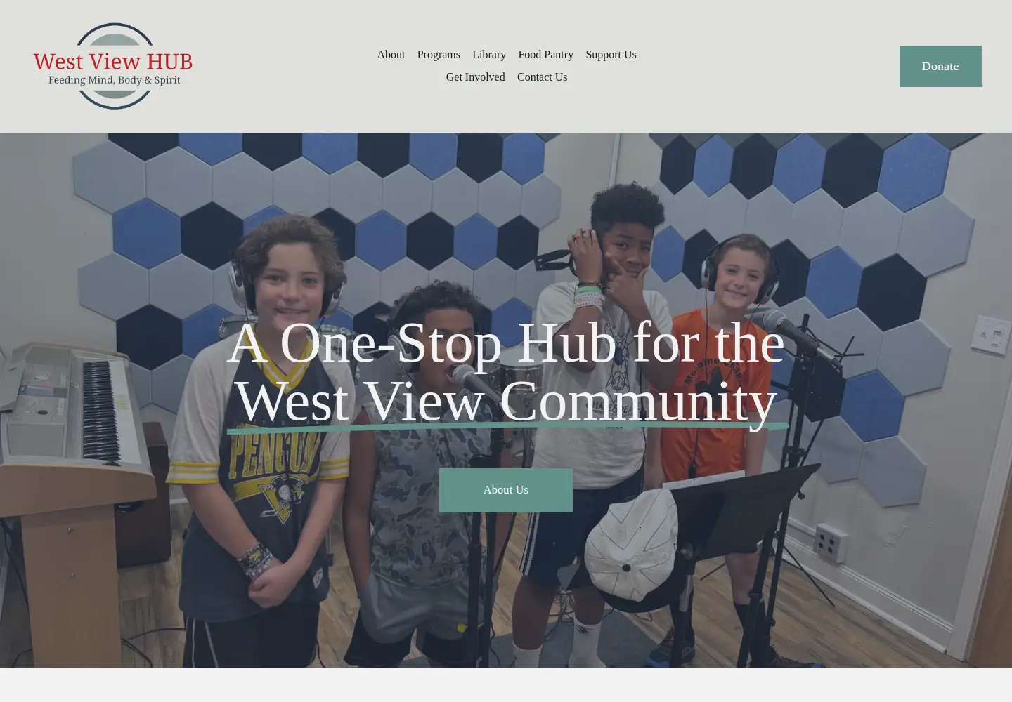 Screenshot of westviewhub.org