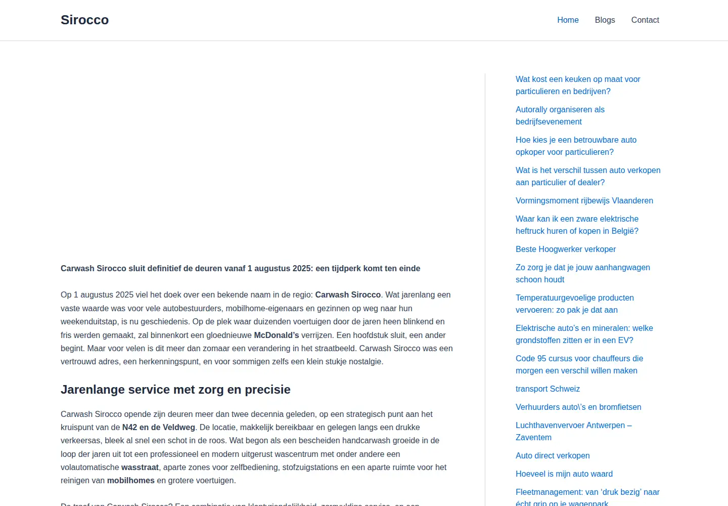 Screenshot of carwash-sirocco.be