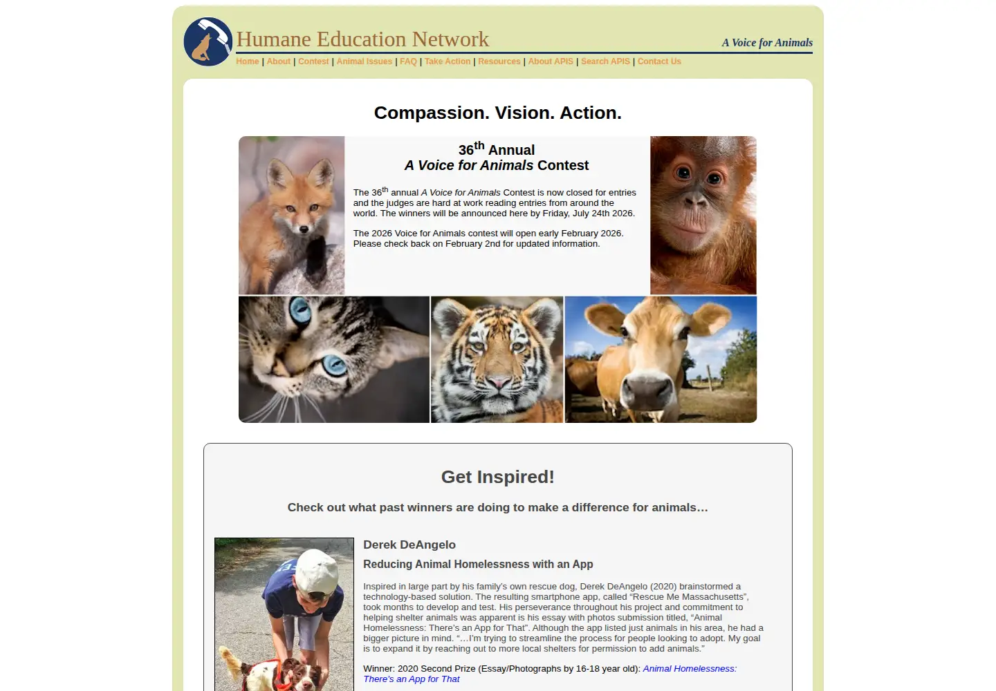 Screenshot of hennet.org