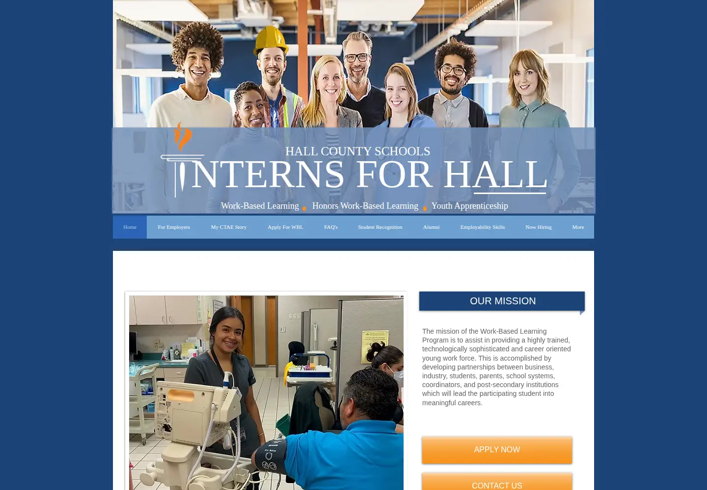 Screenshot of hallcowbl.org