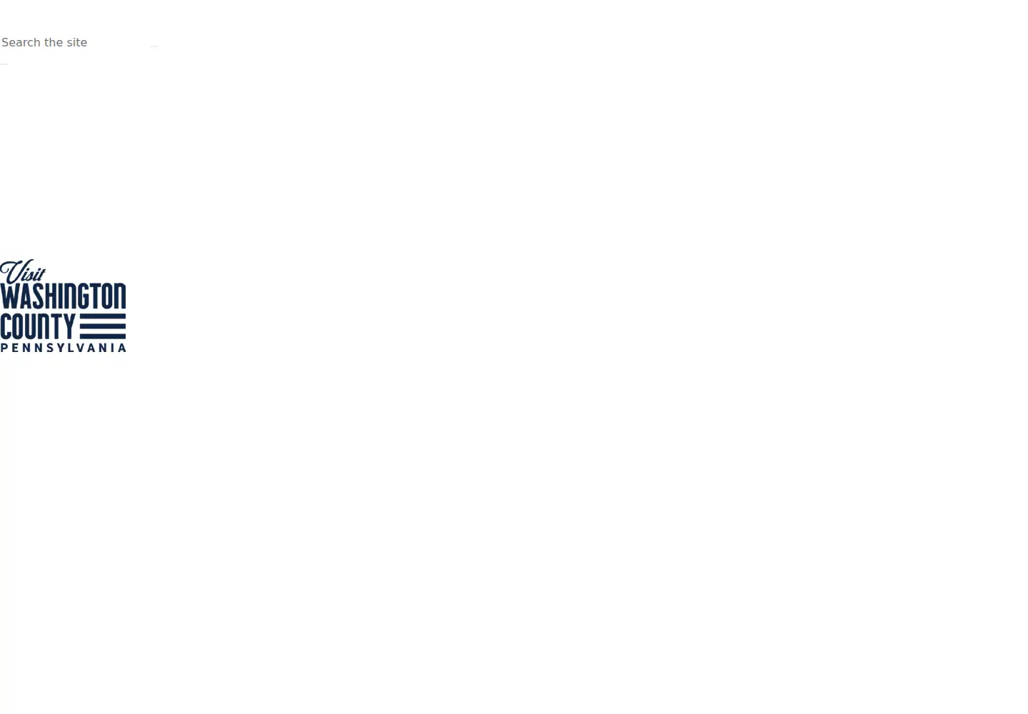 Screenshot of visitwashingtoncountypa.com