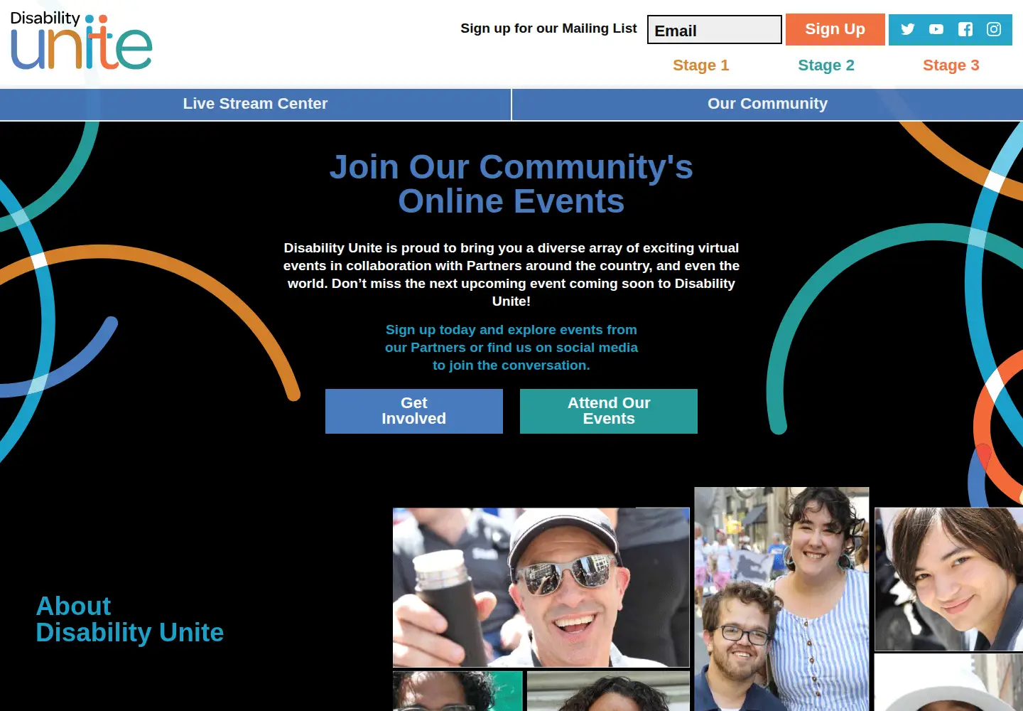 Screenshot of disabilityunite.org