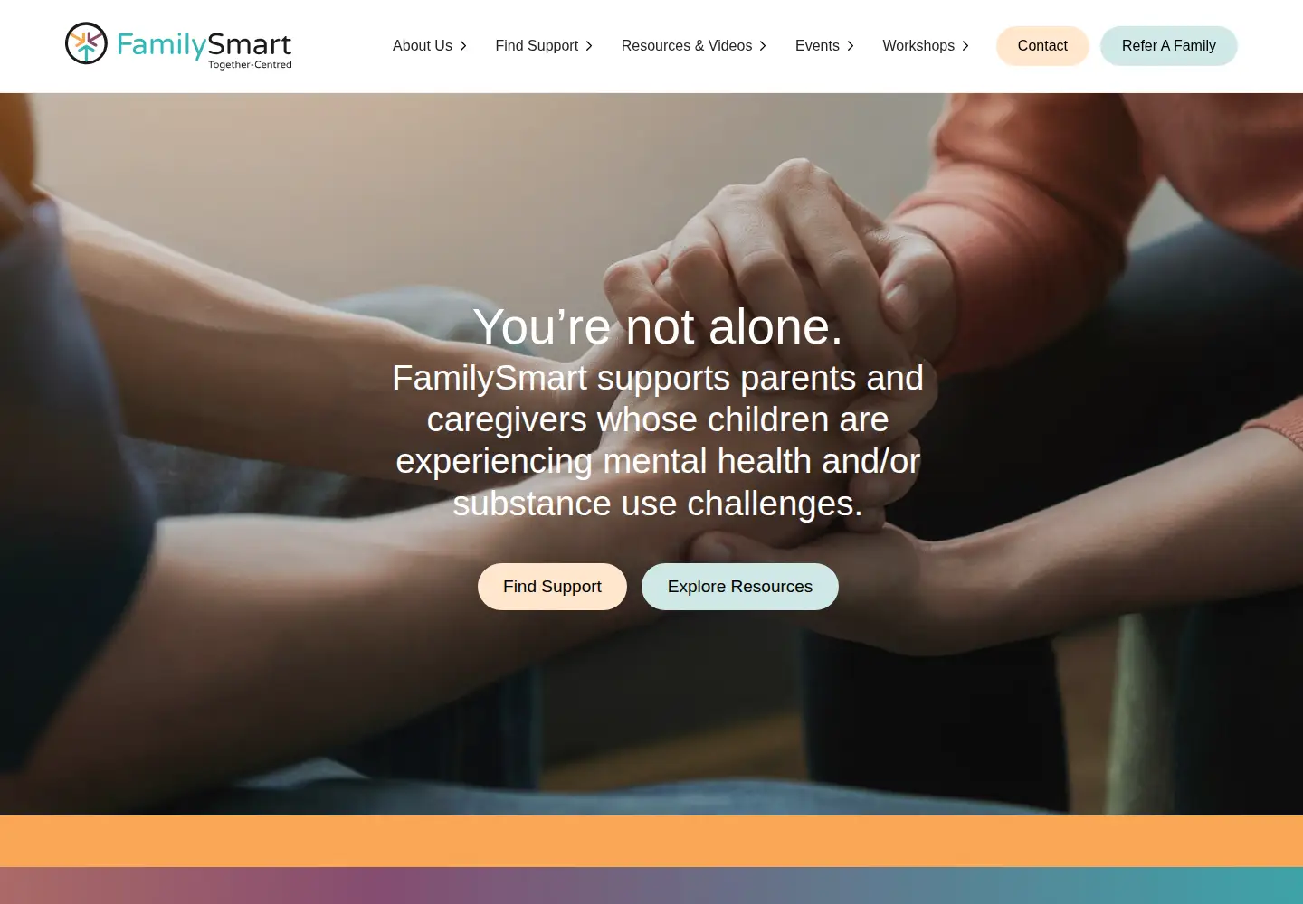 Screenshot of familysmart.ca
