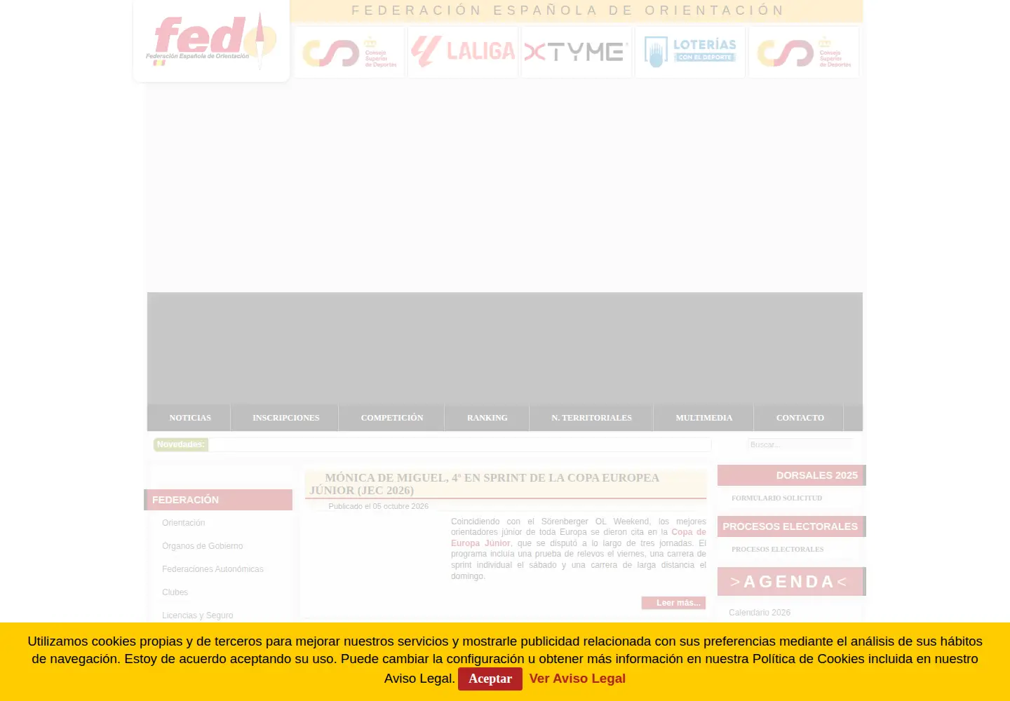 Screenshot of fedo.org