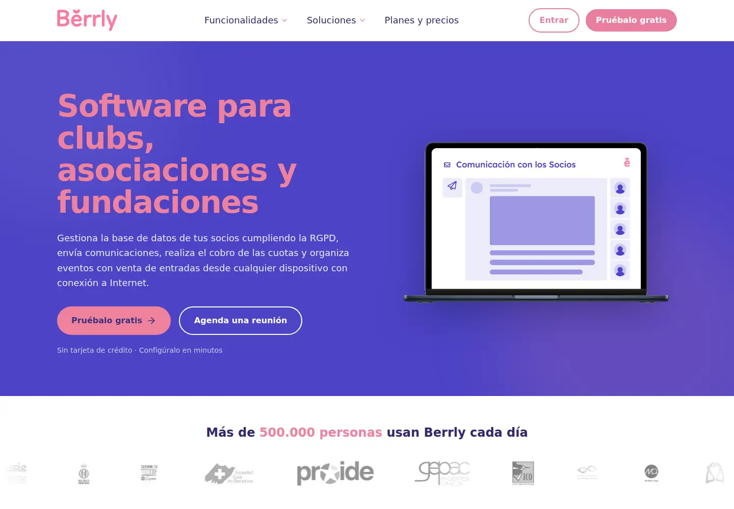 Screenshot of berrly.com