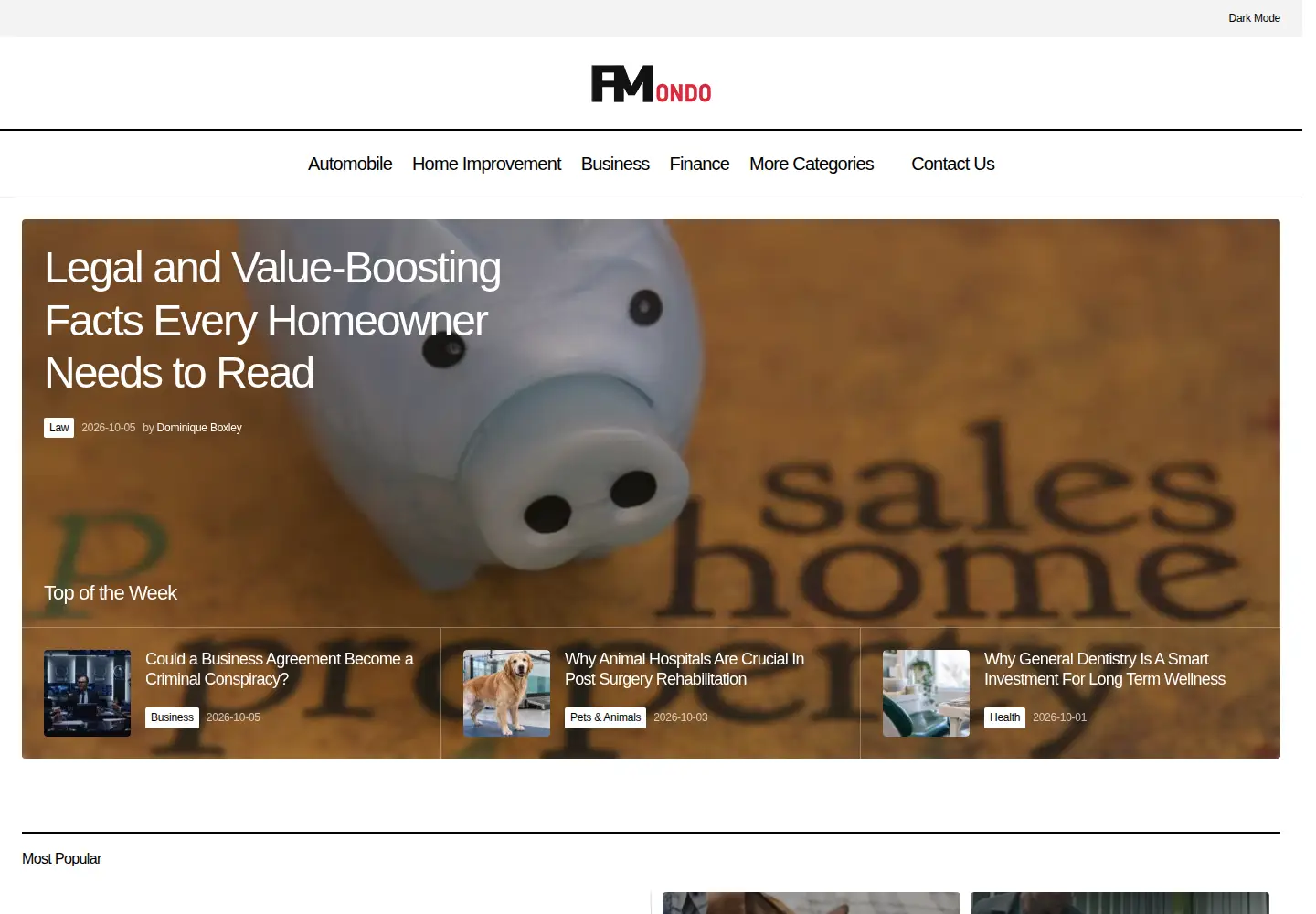 Screenshot of famemondo.com