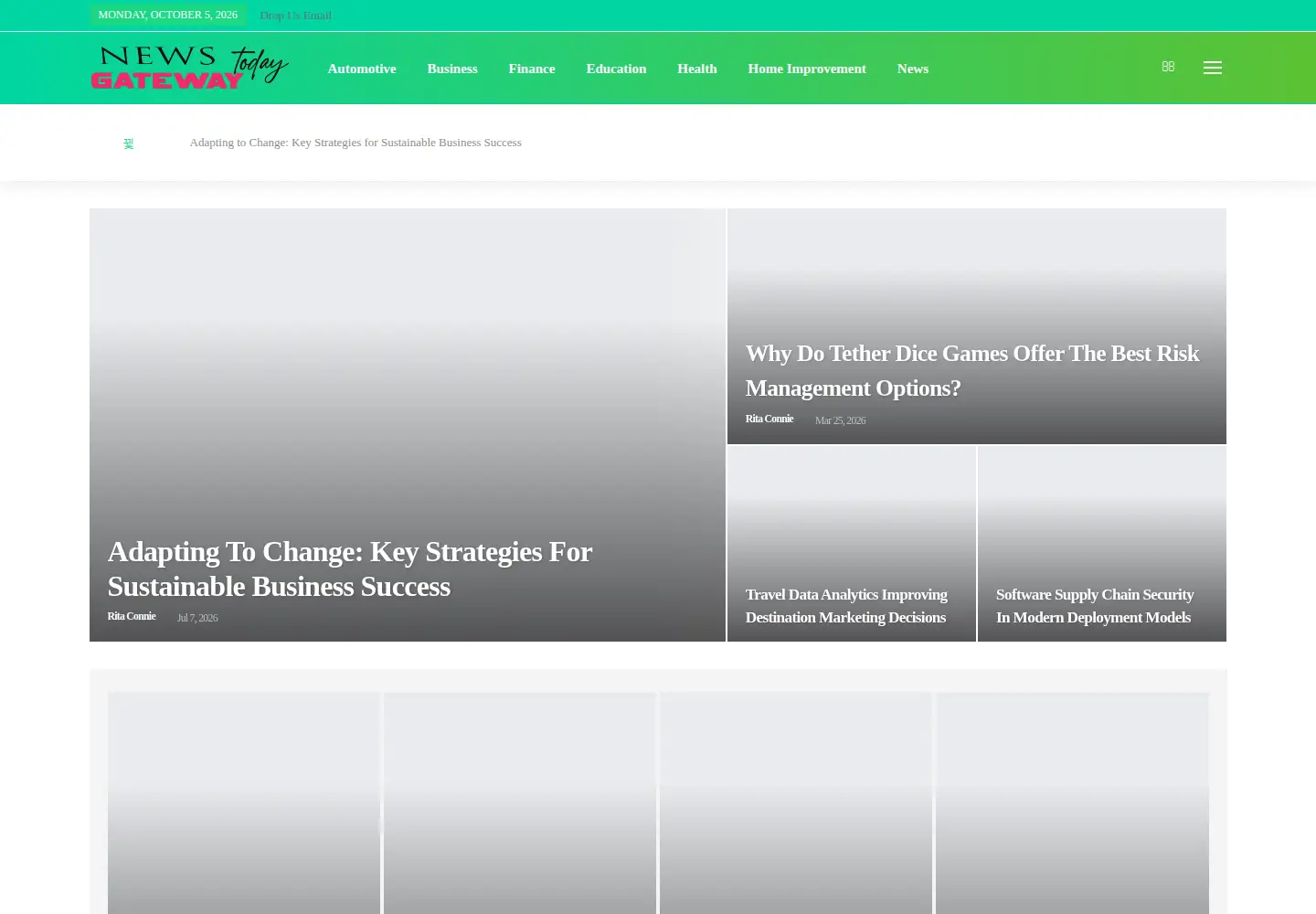 Captured homepage of newsgatewaytoday.com in the current scan