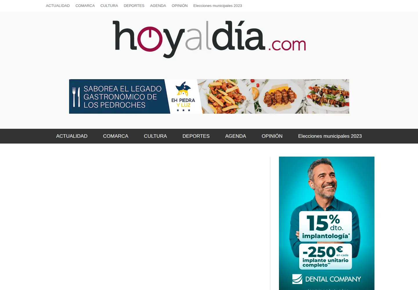 Screenshot of hoyaldia.com