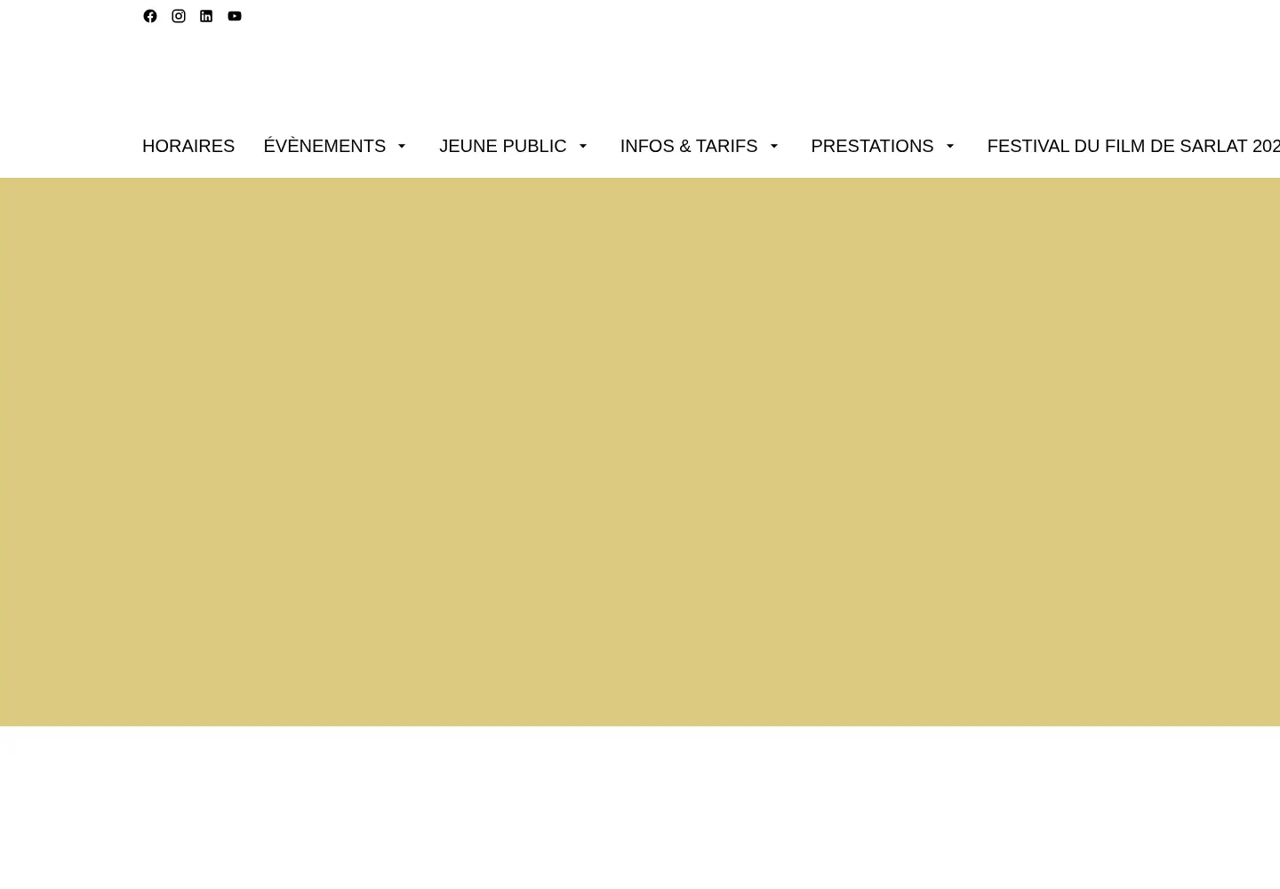 Screenshot of cinerex.fr