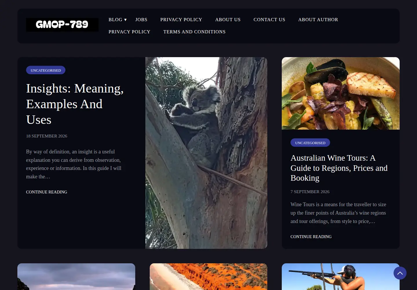 Screenshot of gmop-789.com