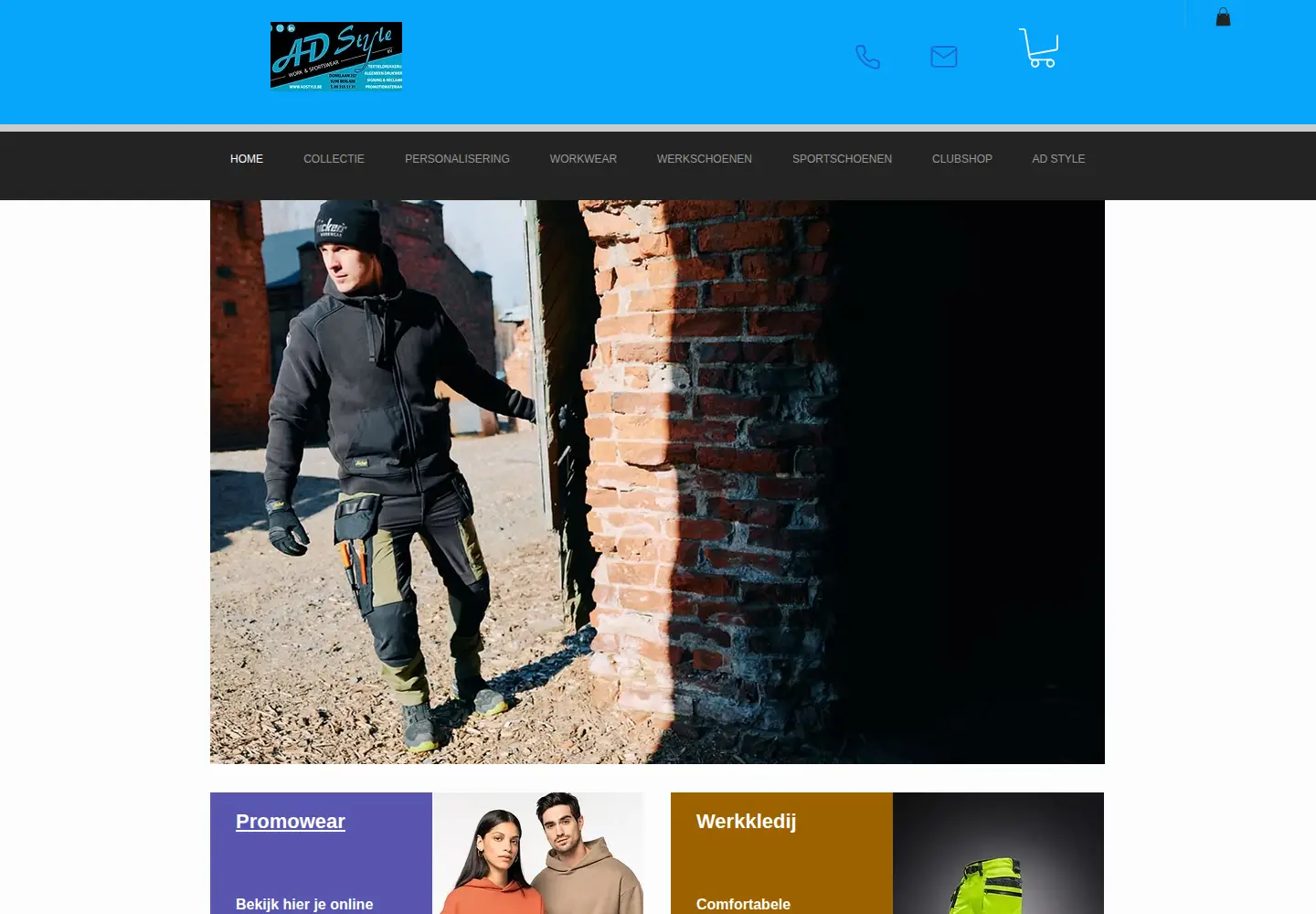 Screenshot of adstyle.be