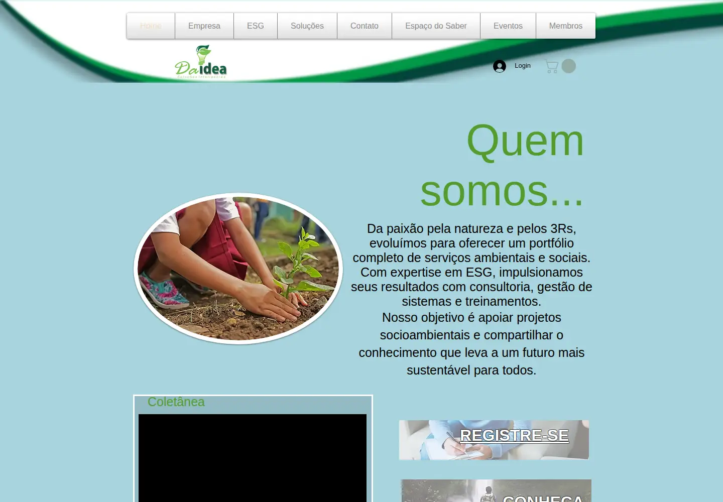 Screenshot of daidea.com.br