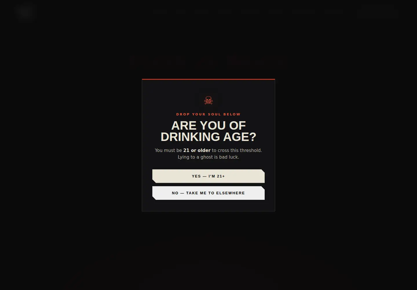 Screenshot of ghosttownbrewing.com
