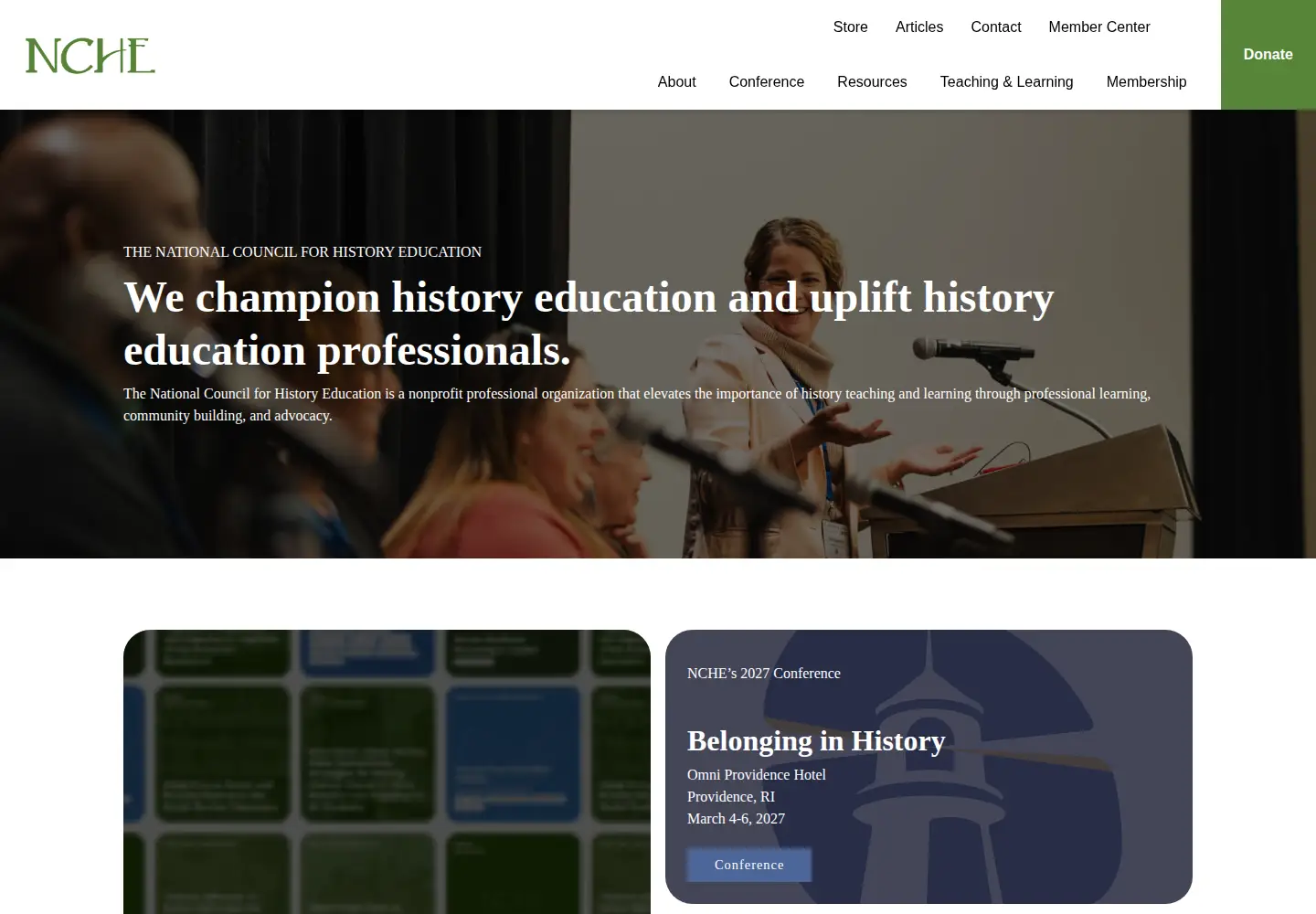 Screenshot of ncheteach.org