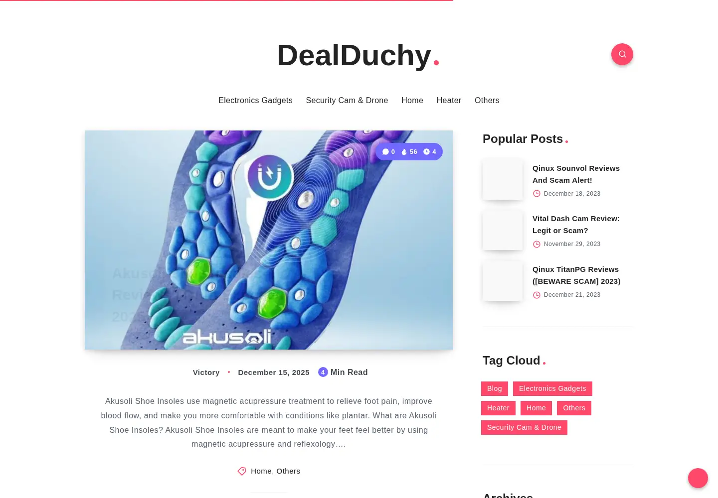 Screenshot of dealduchy.com