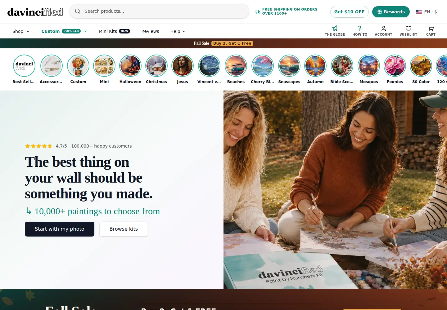 Screenshot of davincified.com