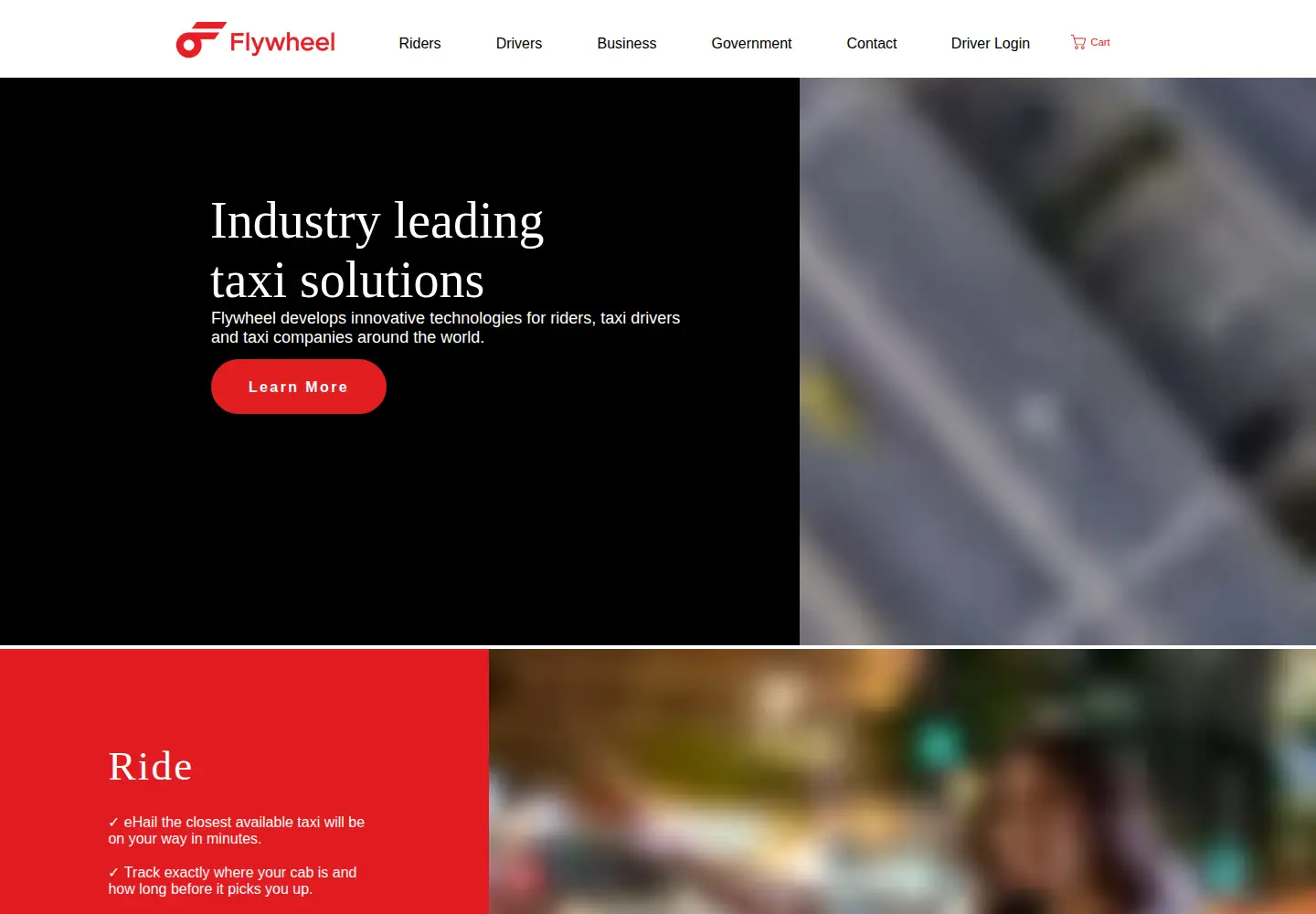 Screenshot of flywheel.com