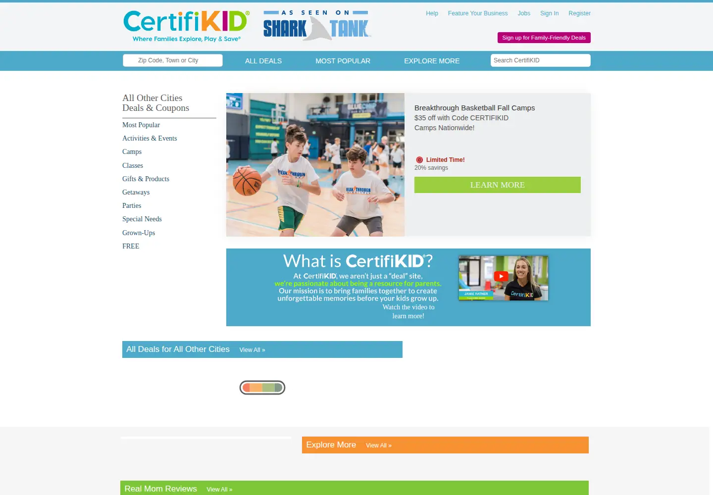 Screenshot of certifikid.com
