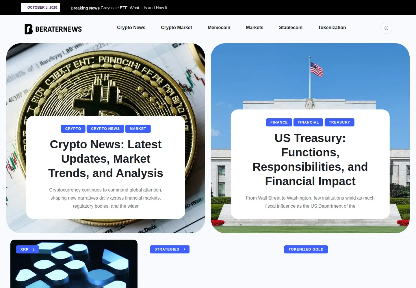 Screenshot of beraternews.net