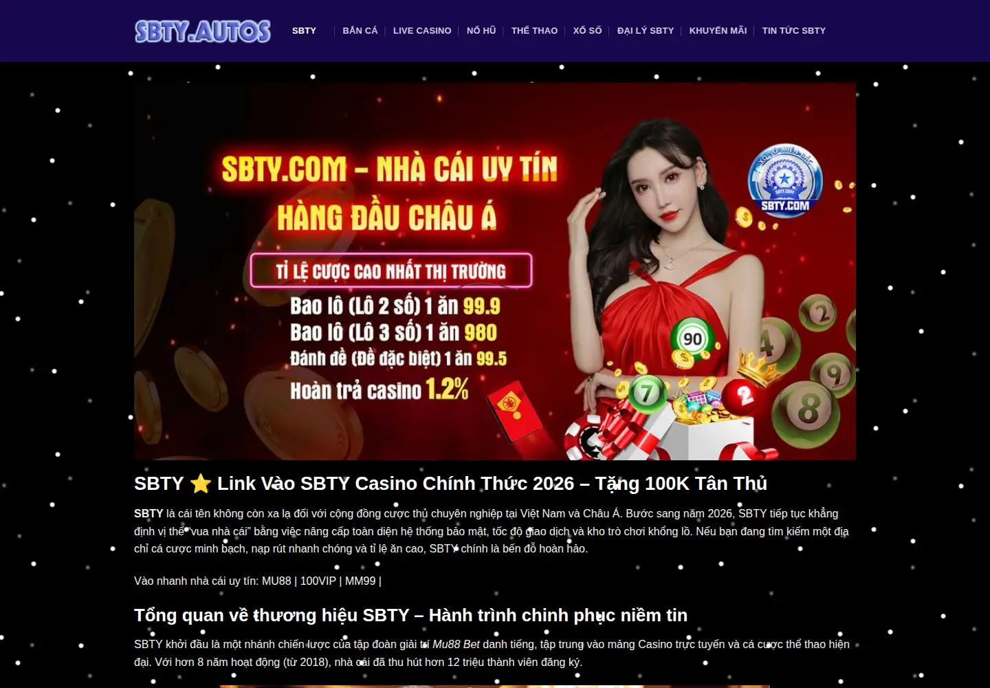 Screenshot of sbty.autos