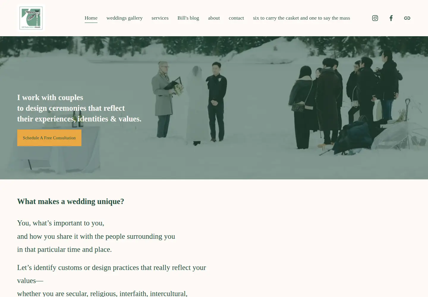 Screenshot of billhulseman.com