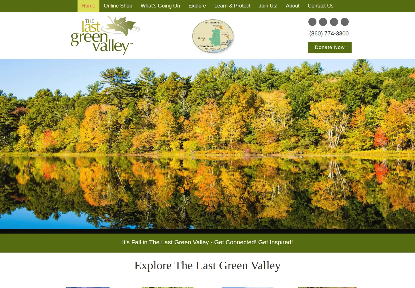 Screenshot of thelastgreenvalley.org