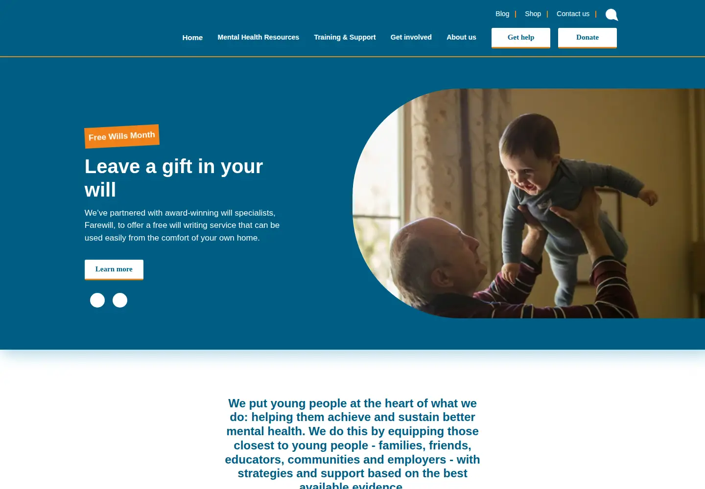 Screenshot of charliewaller.org