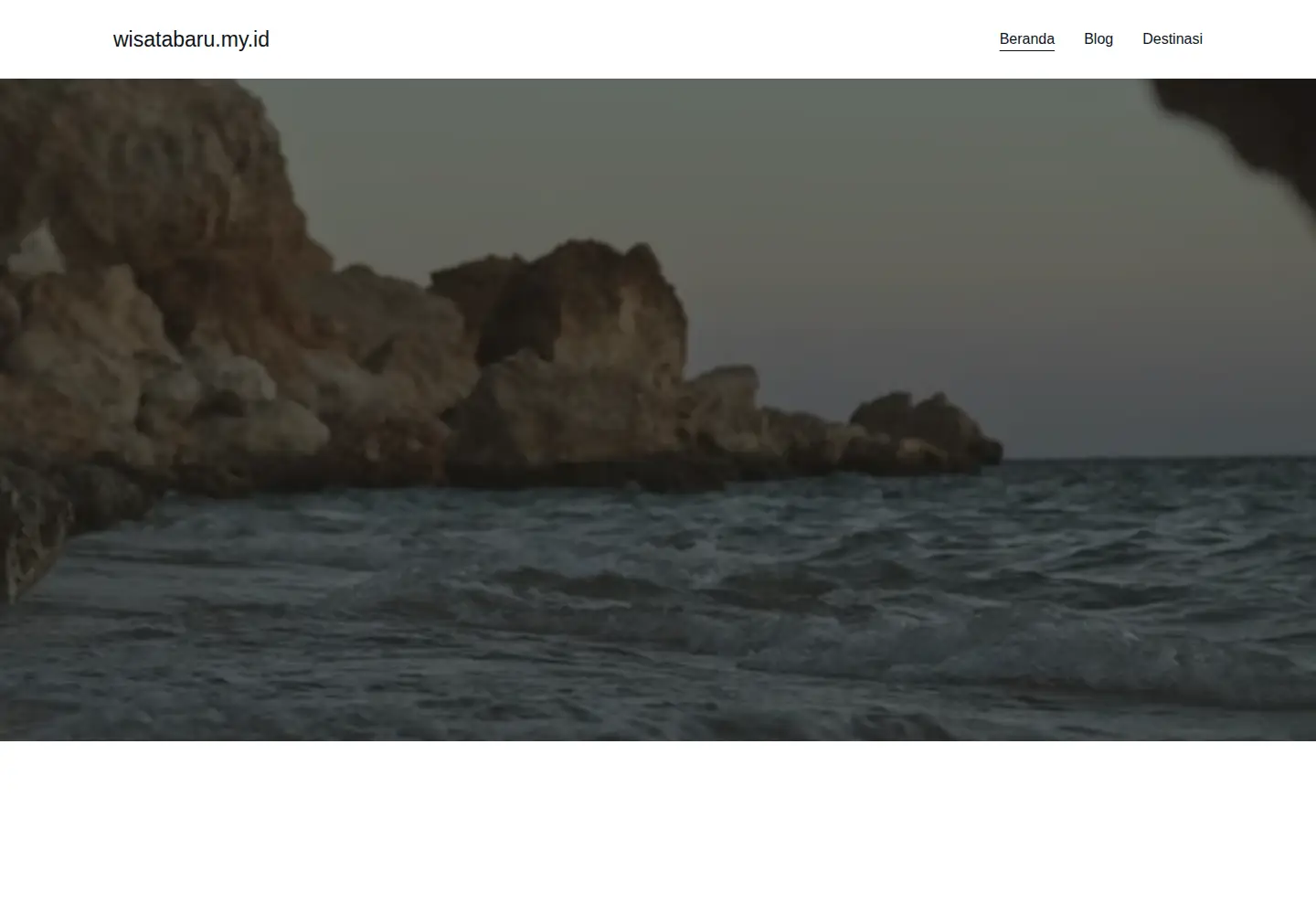 Screenshot of wisatabaru.my.id