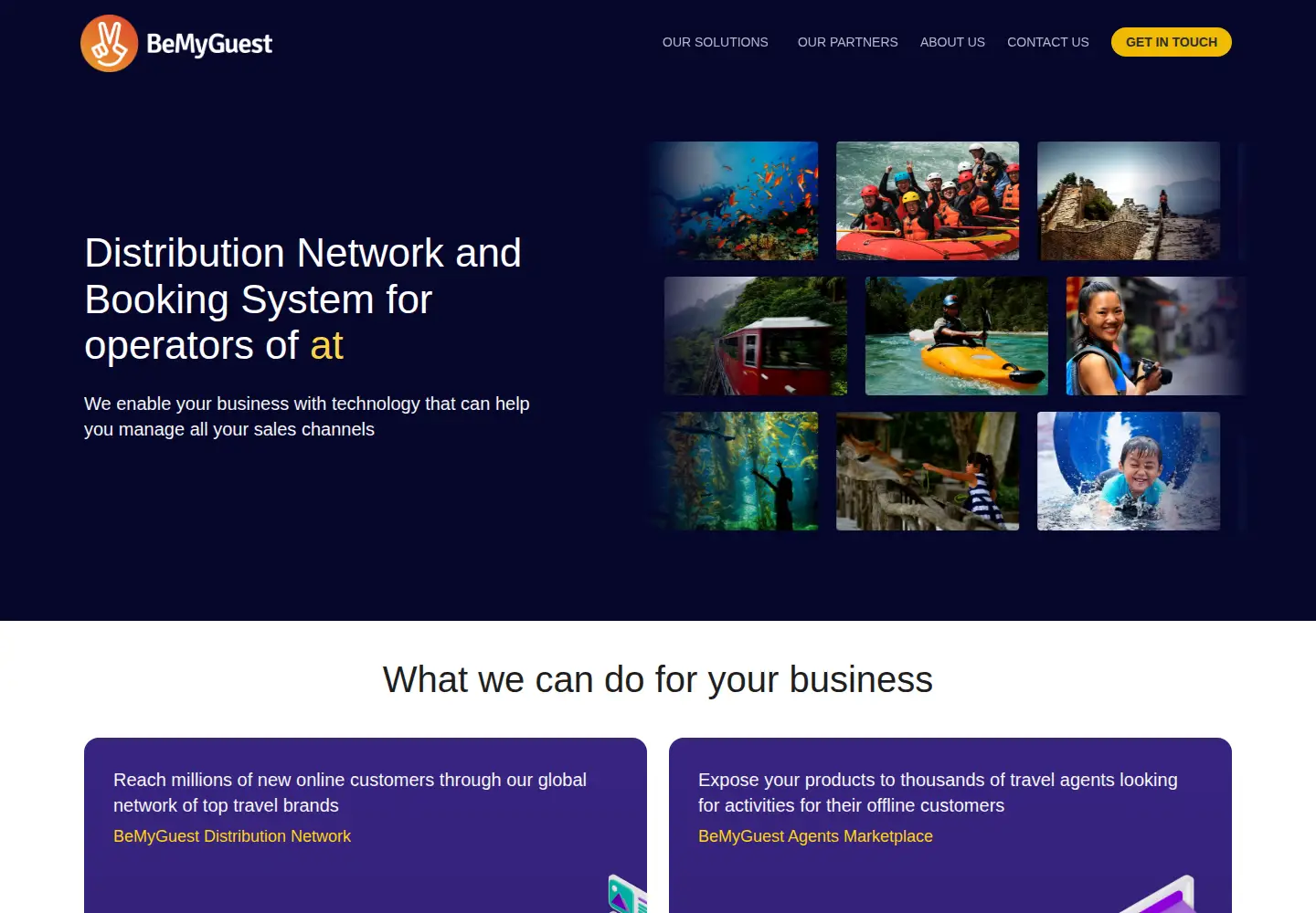 Screenshot of bemyguest.com.sg