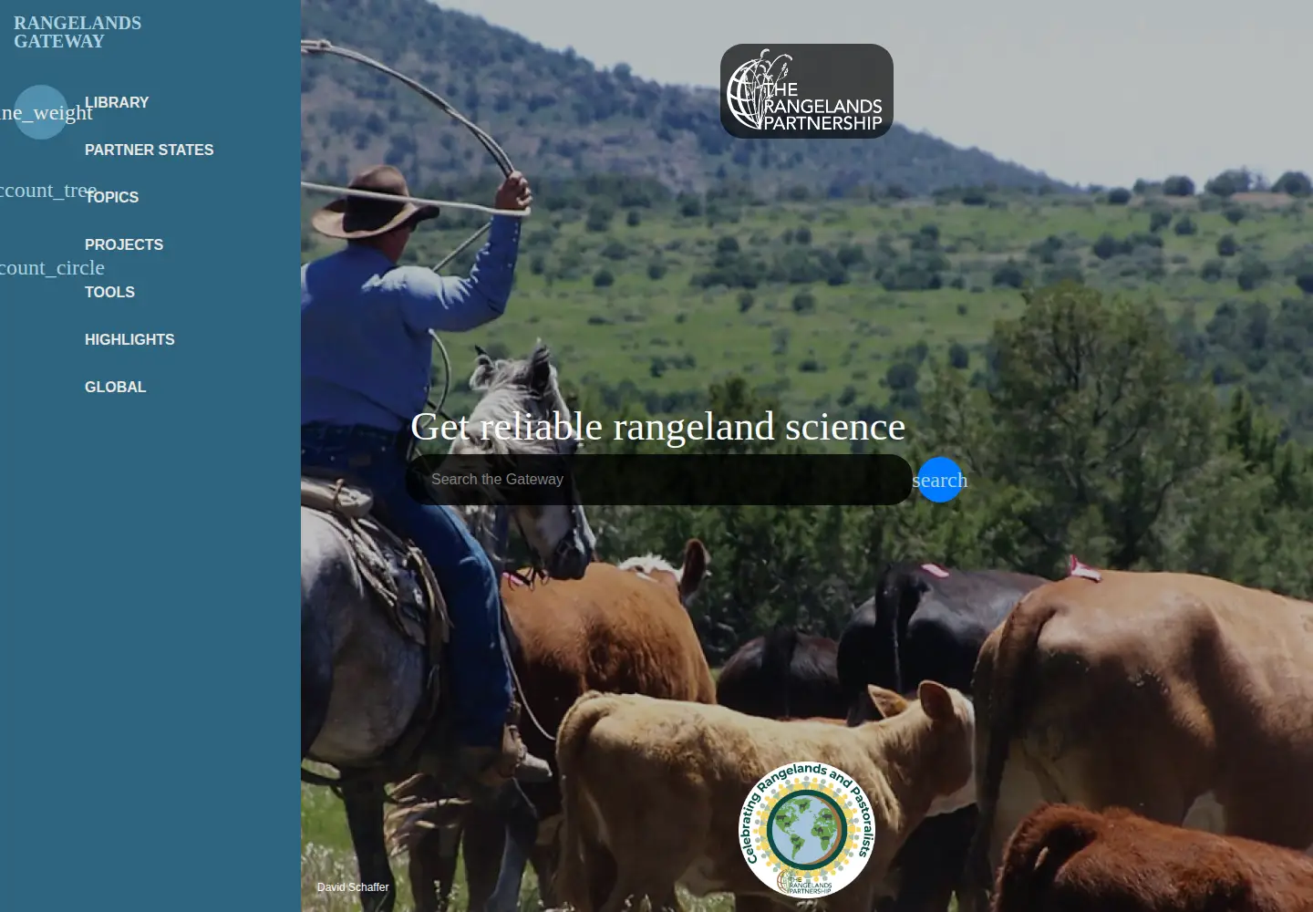 Screenshot of rangelandsgateway.org
