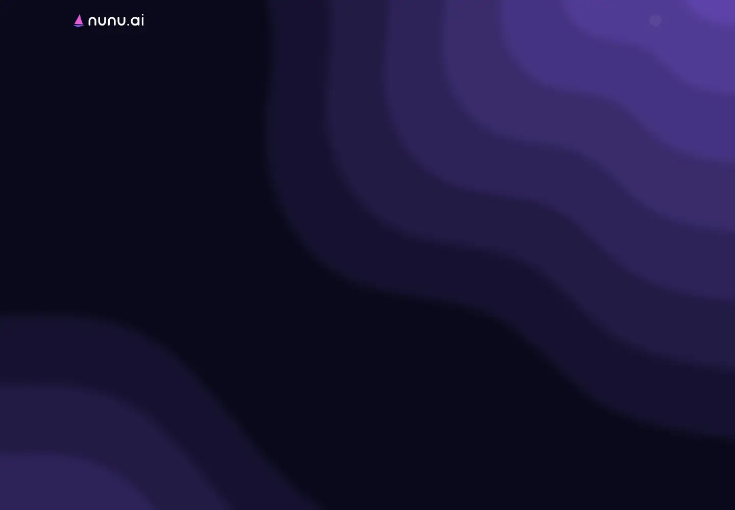 Screenshot of nunu.ai