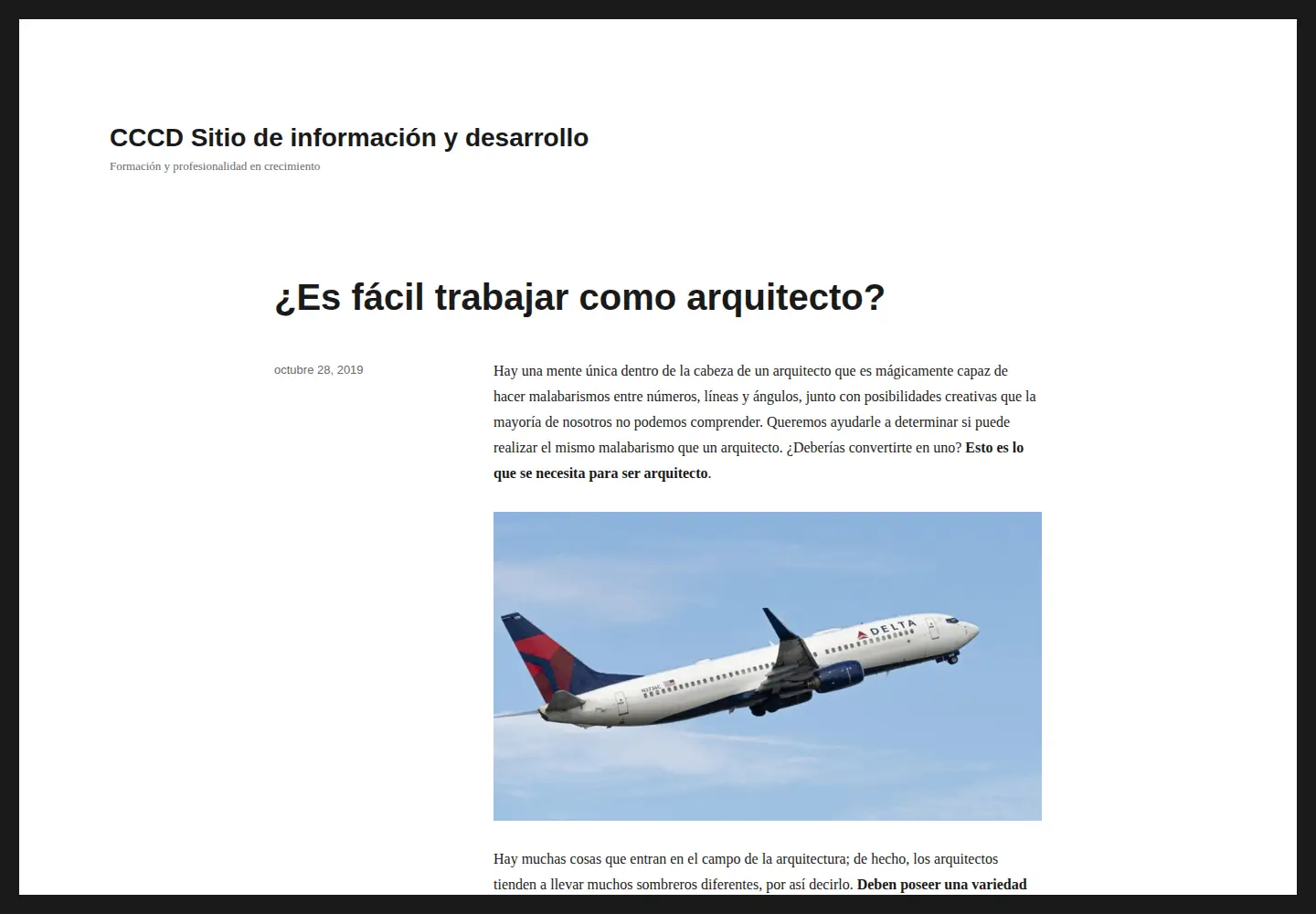 Screenshot of cccd.es