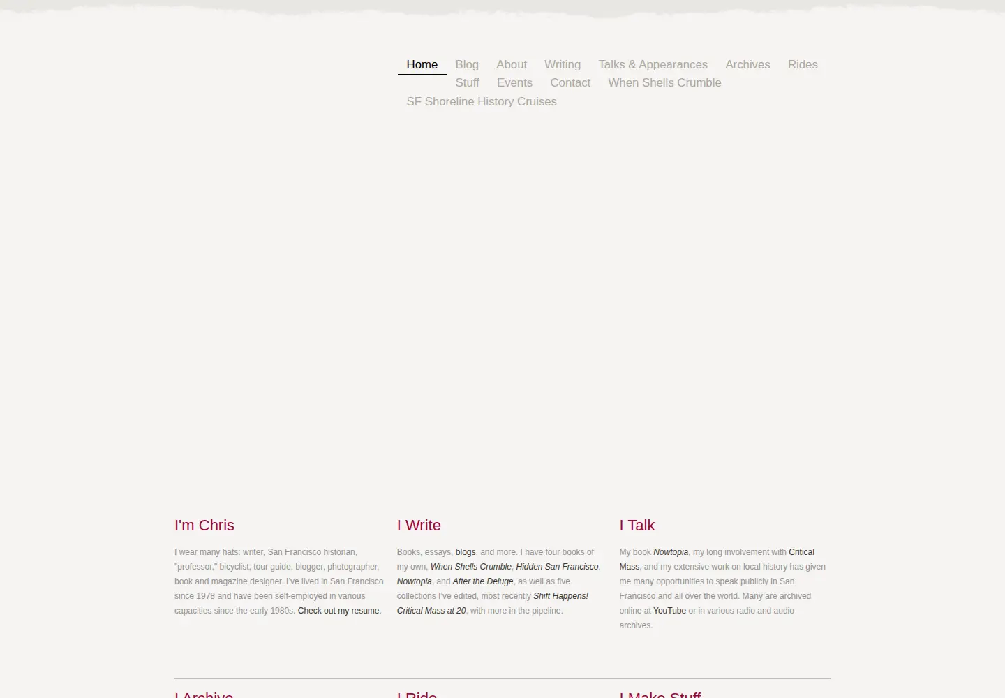 Screenshot of chriscarlsson.com