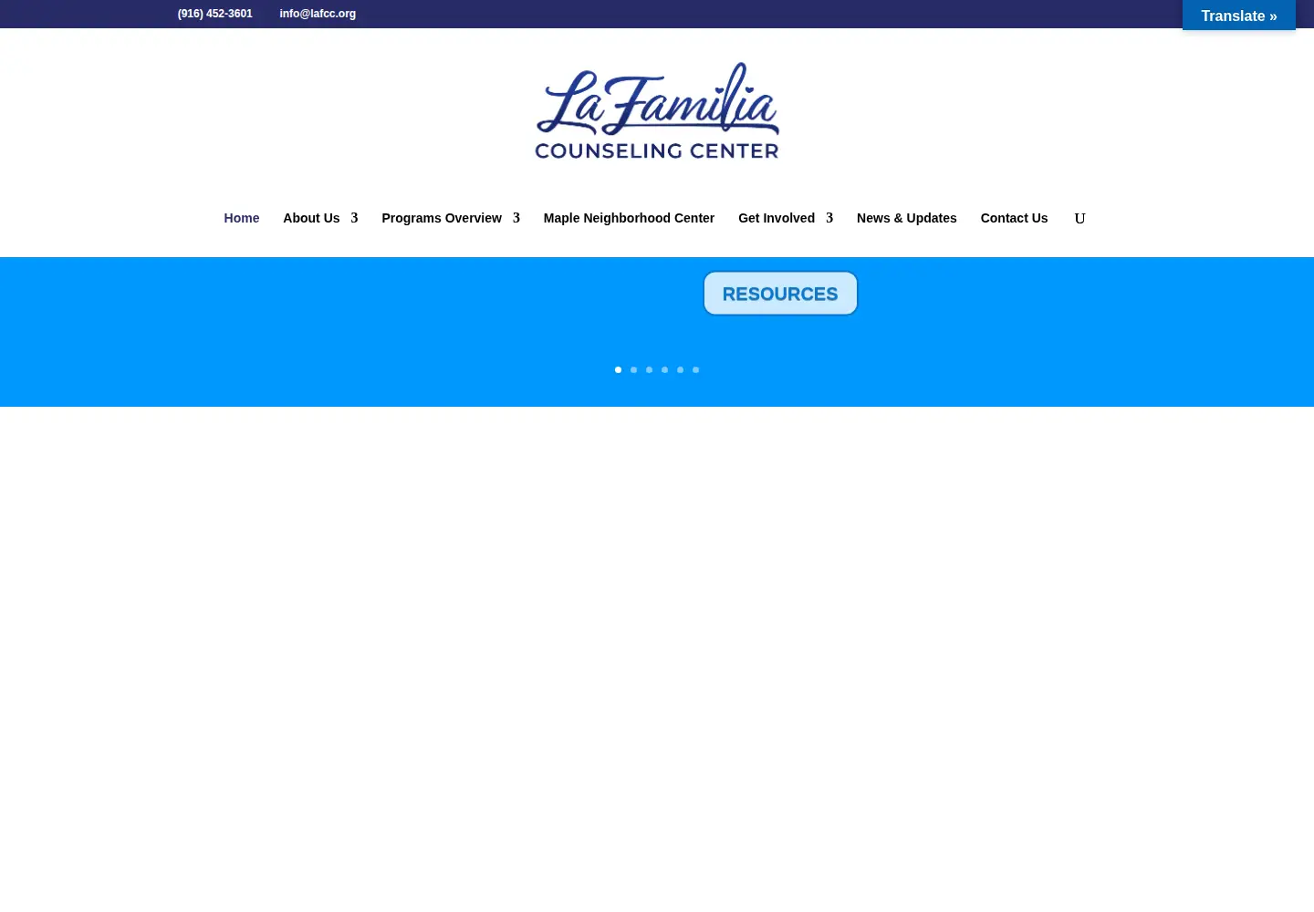 Screenshot of lafcc.org