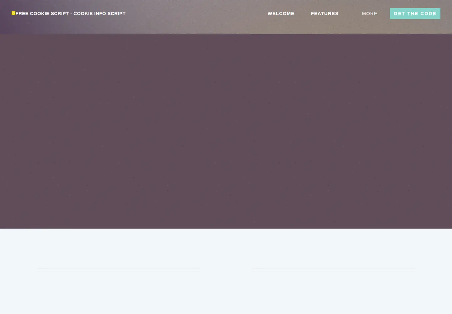 Screenshot of cookieinfoscript.com