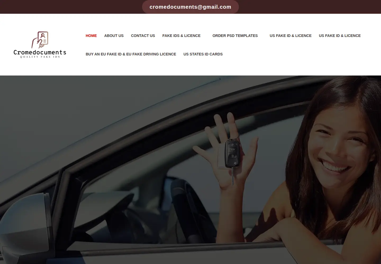 Screenshot of cromedocuments.com