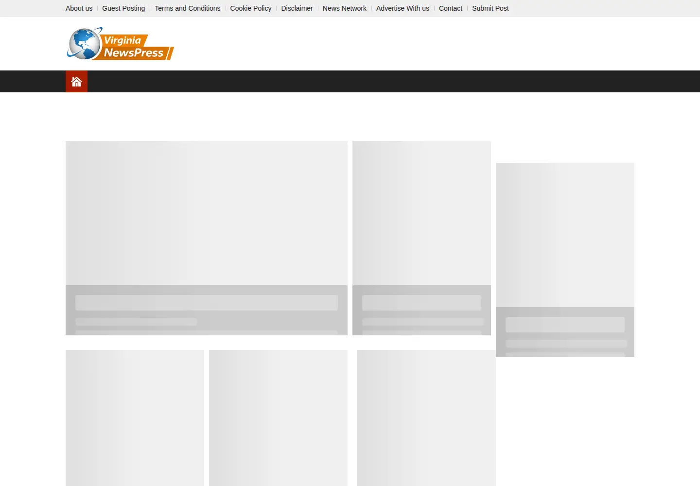 Screenshot of virginianewspress.com