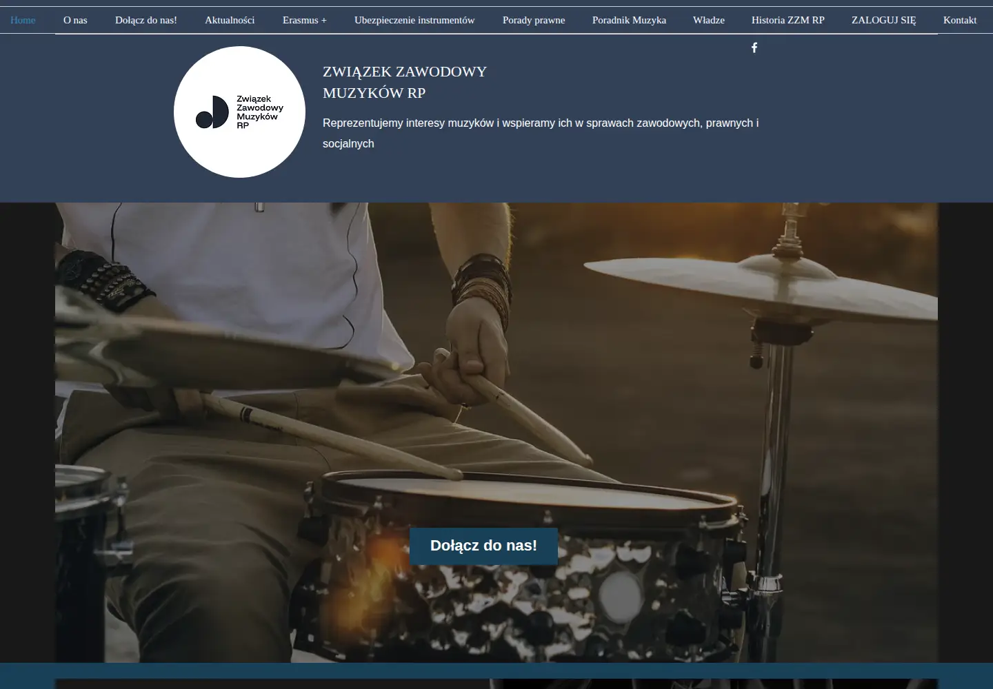 Captured homepage of zzmrp.pl in the current scan
