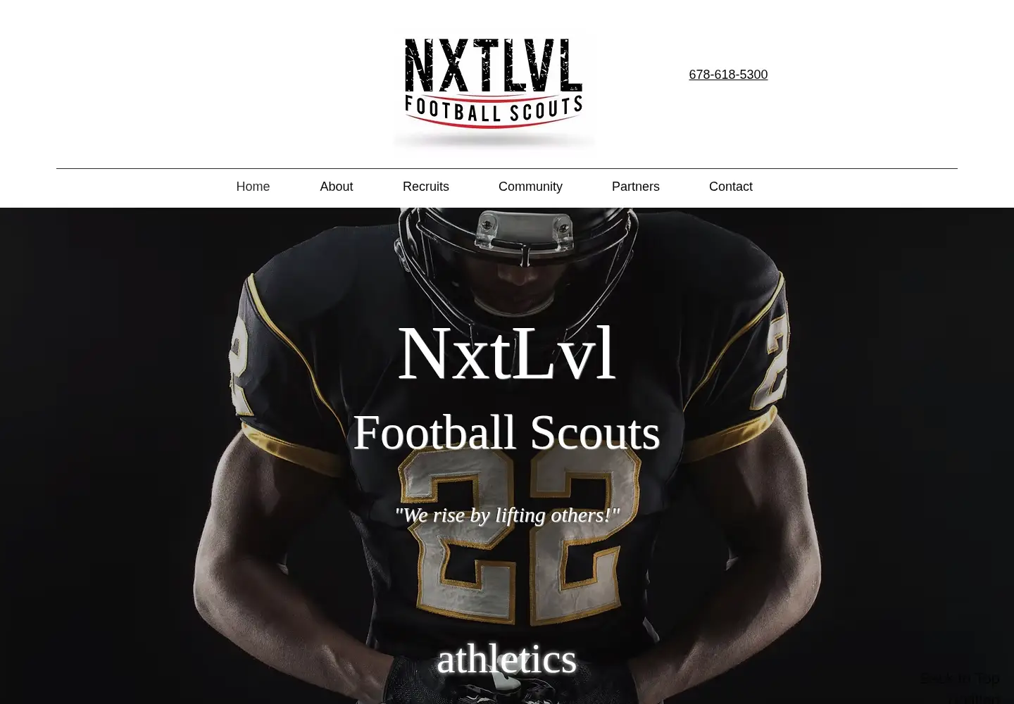 Screenshot of nxtlvlscouts.com