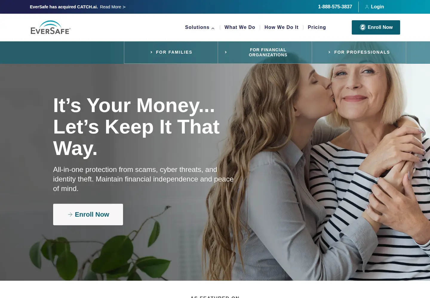 Screenshot of eversafe.com