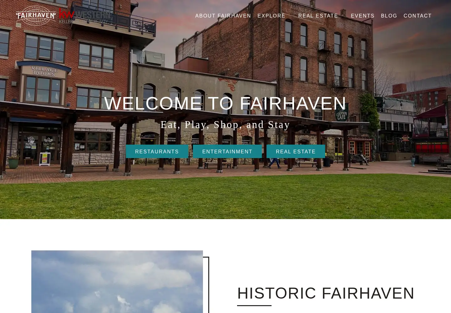 Screenshot of fairhaven.com